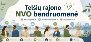Neformaliame susitikime Telšių rajono NVO stiprino bendradarbiavimą