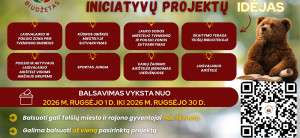 Paskubėkite! Dalyvaujamojo biudžeto balsavimas vyksta tik iki rugsėjo 30 d. Nelikite nuošalyje –...