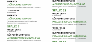 NEMOKAMŲ nuotolinių edukacijų ciklas „Žaliasis raštingumas“