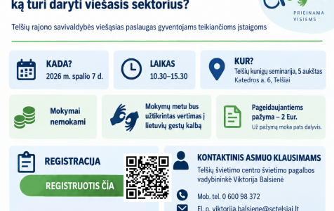 Mokymai „Informacijos teikimas asmenims su negalia jų pasirinktais prieinamais bendravimo būdais:...