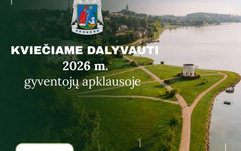 Kviečiame dalyvauti 2026 m. Telšių rajono savivaldybės gyventojų apklausoje