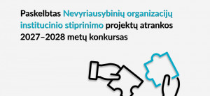 NVO stiprinimo projektų atranka