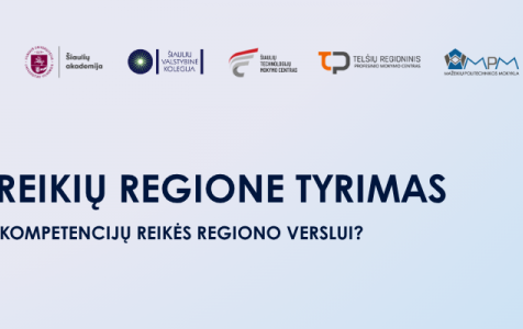 Telšių rajono darbdaviai kviečiami dalyvauti profesijų ir kompetencijų poreikio tyrime